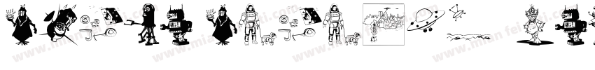 Space Station 77 Regular字体转换